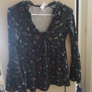 Flowery Blouse